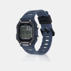 Youth Unisex Quartz Blue Dial Digital Resin Watch D353