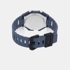 Youth Unisex Quartz Blue Dial Digital Resin Watch D353