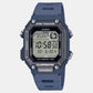 Youth Men Quartz Blue Dial Digital Resin Watch D353