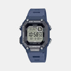 Youth Unisex Quartz Blue Dial Digital Resin Watch D353