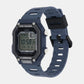 Youth Men Quartz Blue Dial Digital Resin Watch D353
