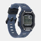 Youth Men Quartz Blue Dial Digital Resin Watch D353
