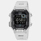 Youth Men Quartz Grey Dial Digital Resin Watch D354