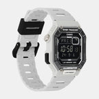 Youth Men Quartz Grey Dial Digital Resin Watch D354