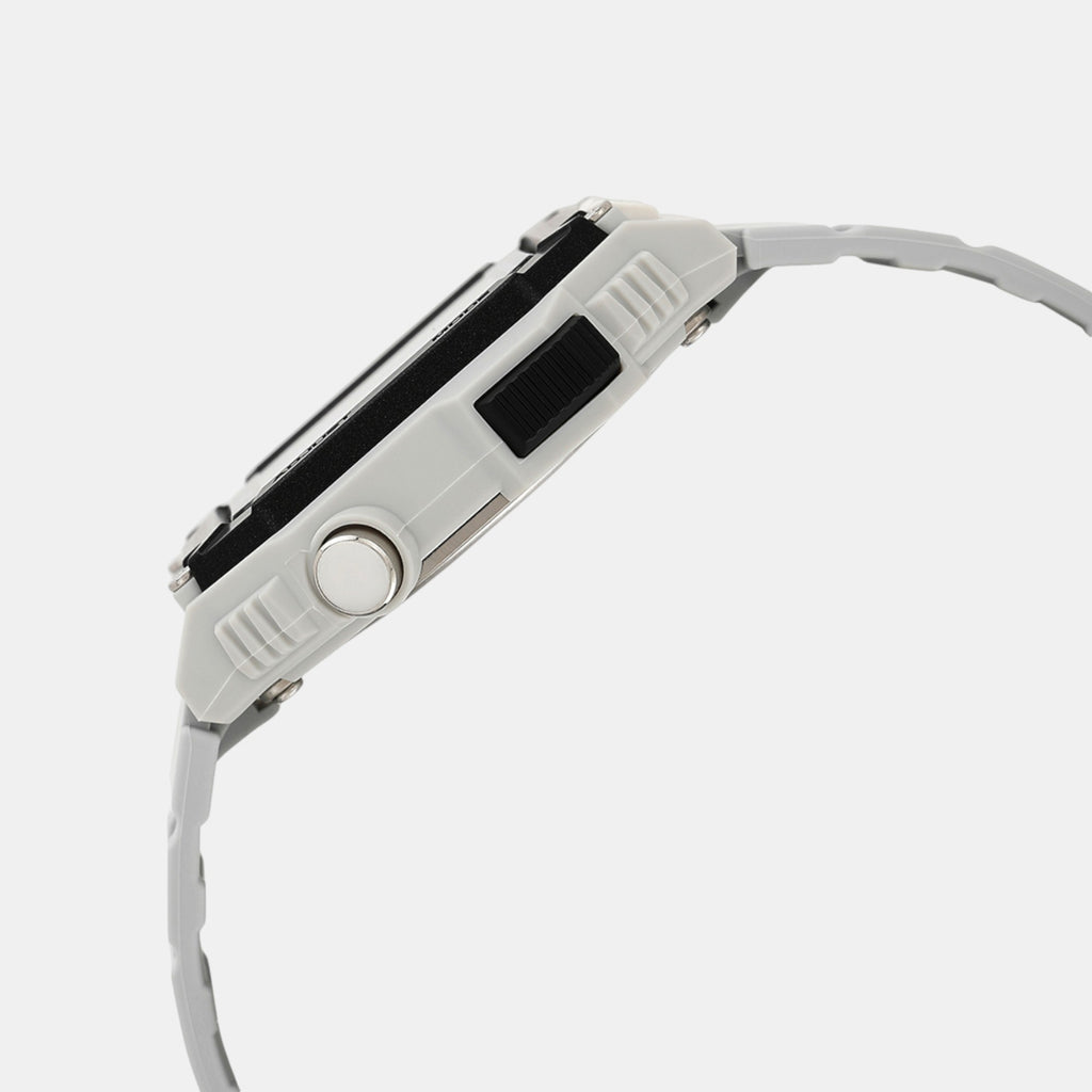 Youth Men Quartz Grey Dial Digital Resin Watch D354