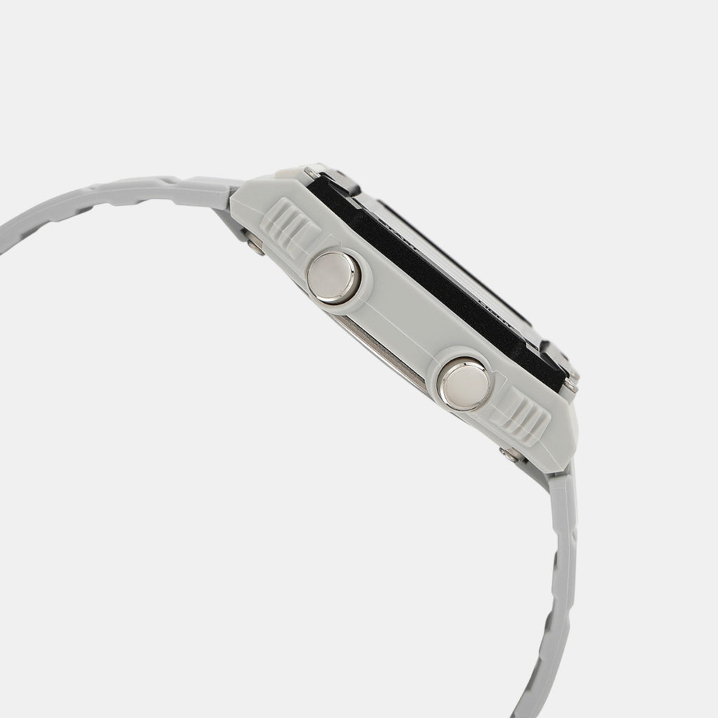 Youth Men Quartz Grey Dial Digital Resin Watch D354