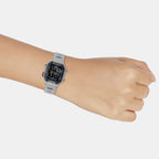 Youth Men Quartz Grey Dial Digital Resin Watch D354