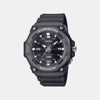 Youth Unisex Quartz Black Dial Analog Resin Watch D355