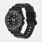 Youth Men Quartz Black Dial Analog Resin Watch D355