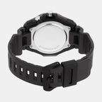 Youth Men Quartz Black Dial Analog Resin Watch D355