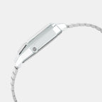 Vintage Unisex Quartz Green Dial Analog-Digital Stainless Steel Watch D362