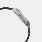 Vintage Unisex Quartz Black Dial Analog-Digital Resin Watch D367