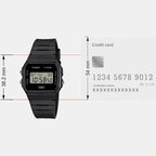 Youth Unisex Quartz Black Dial Digital Resin Watch D370