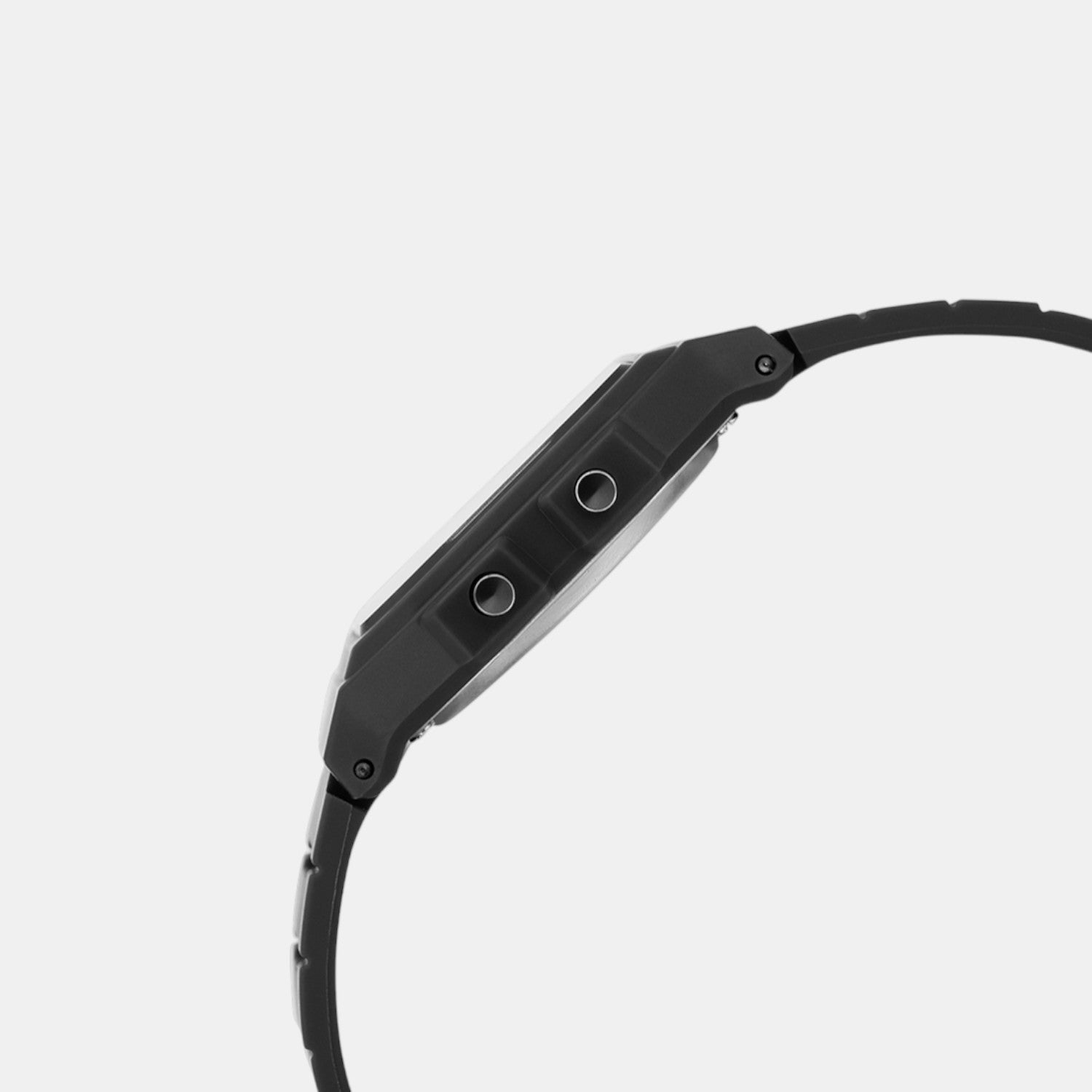 Youth Unisex Quartz Black Dial Digital Resin Watch D370