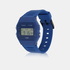 Youth Unisex Quartz Blue Dial Digital Resin Watch D371