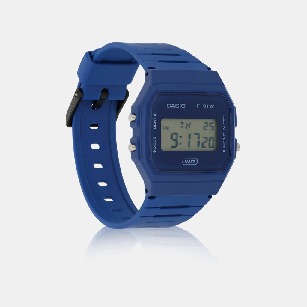 Youth Unisex Quartz Blue Dial Digital Resin Watch D371