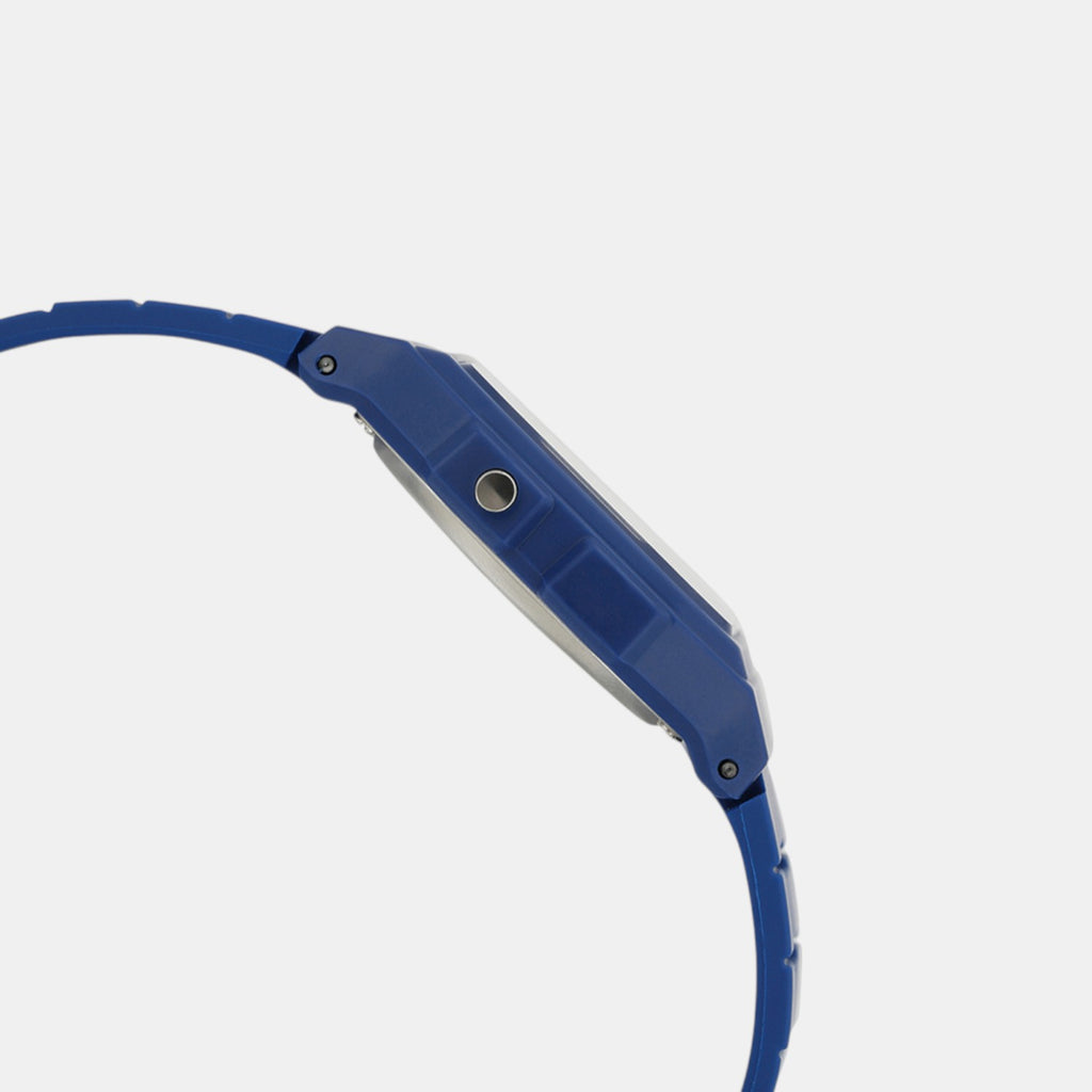 Youth Unisex Quartz Blue Dial Digital Resin Watch D371