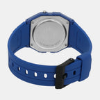 Youth Unisex Quartz Blue Dial Digital Resin Watch D371