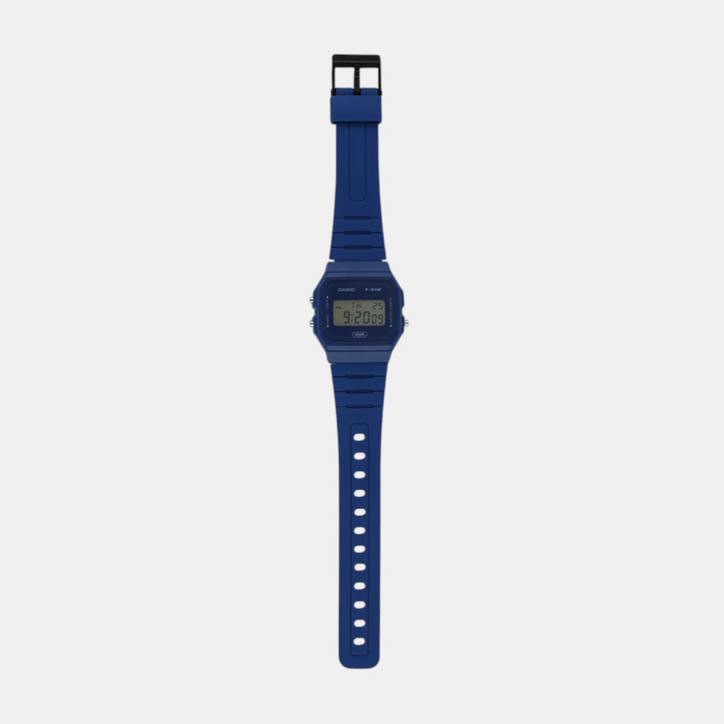 Youth Unisex Quartz Blue Dial Digital Resin Watch D371