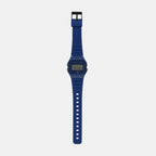 Youth Unisex Quartz Blue Dial Digital Resin Watch D371