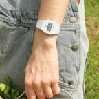 Youth Unisex Quartz White Dial Resin Watch D372