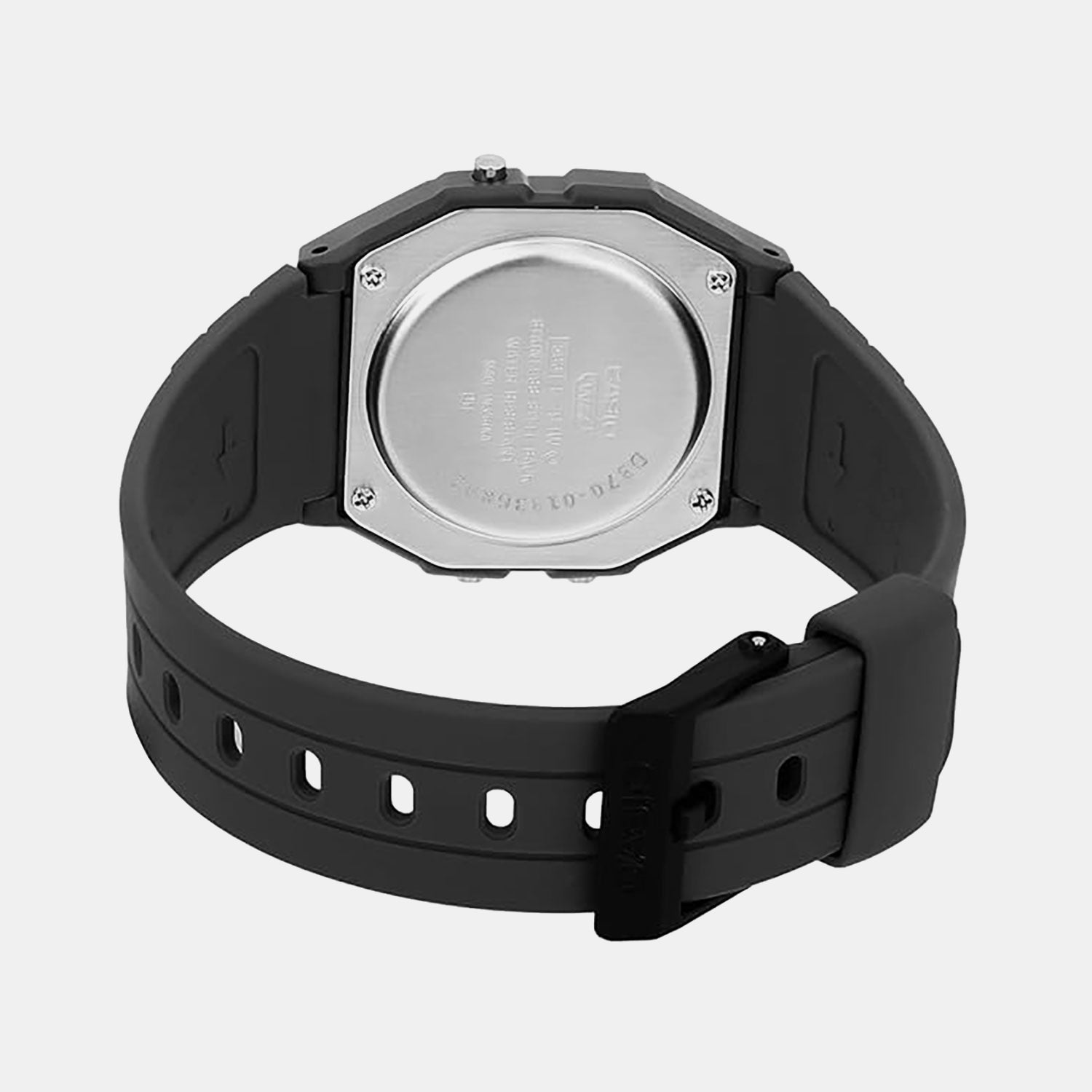 Youth Unisex Quartz Grey Dial Digital Resin Watch D373
