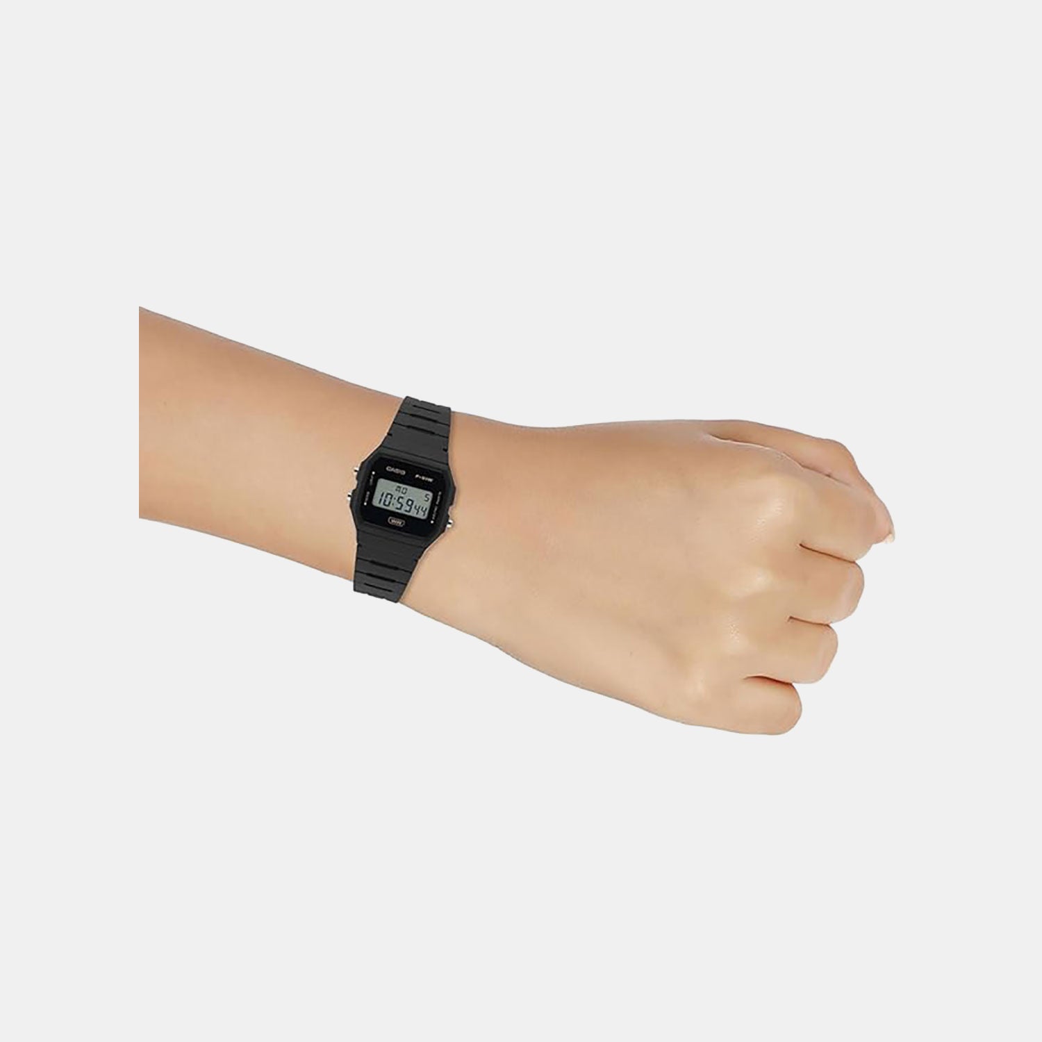 Youth Unisex Quartz Grey Dial Digital Resin Watch D373