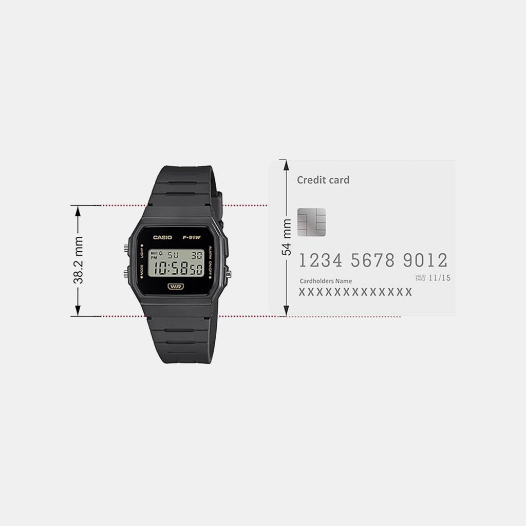 Youth Unisex Quartz Grey Dial Digital Resin Watch D373