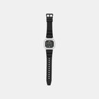 Youth Unisex Quartz Black Dial Digital Resin Watch D374
