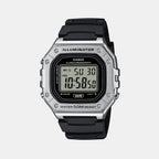 Youth Men Quartz Black Dial Digital Resin Watch D374