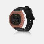 Youth Unisex Quartz Black Dial Digital Resin Watch D375
