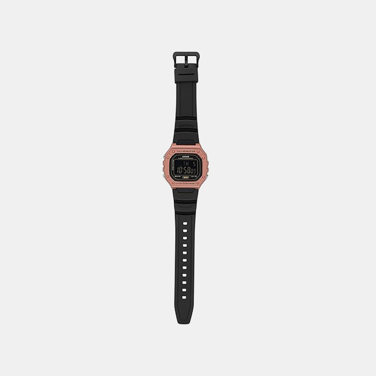 Youth Unisex Quartz Black Dial Digital Resin Watch D375