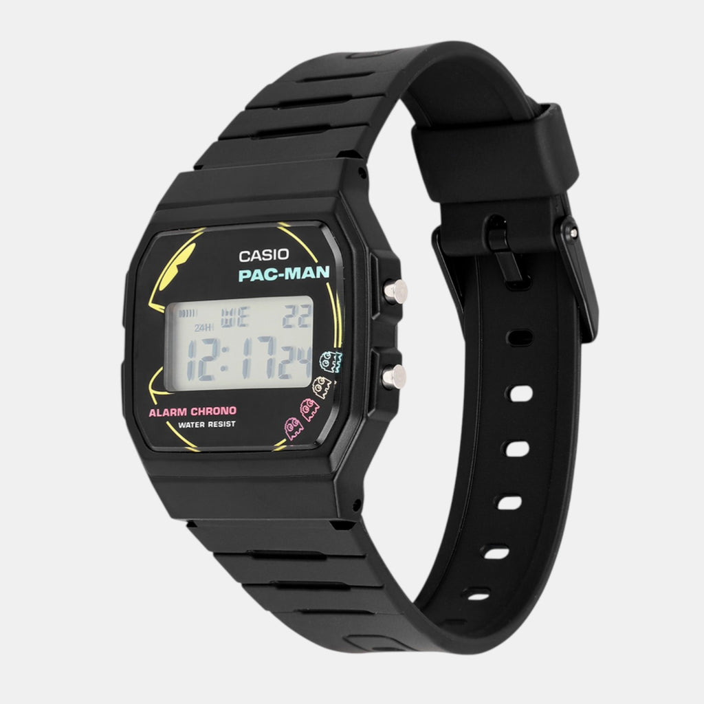 Youth Unisex Quartz Black Dial Digital Resin Watch D384