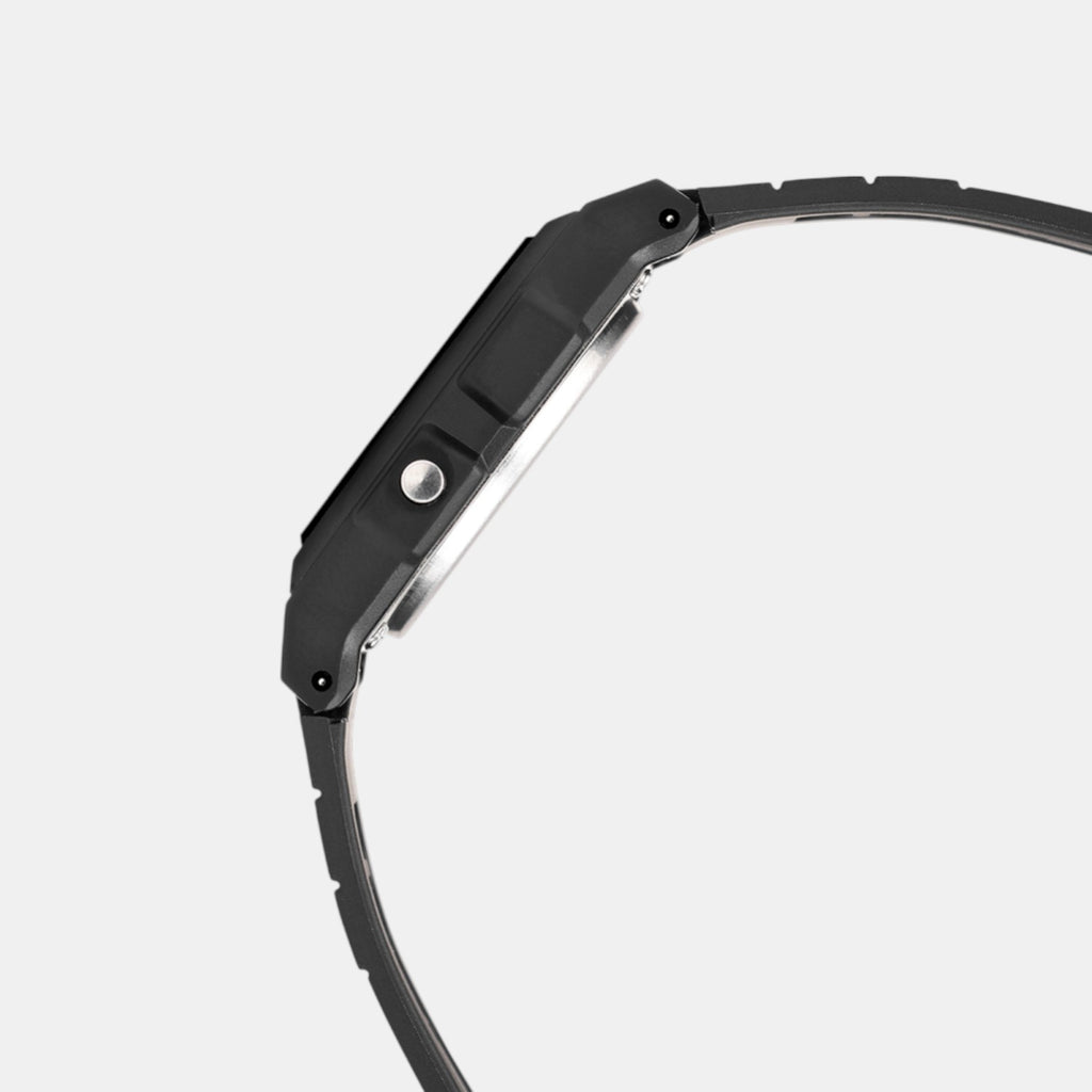 Youth Unisex Quartz Black Dial Digital Resin Watch D384