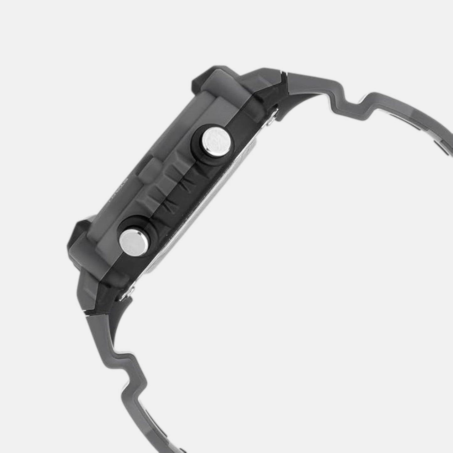 Youth Men Quartz Grey Dial Digital Resin Watch D387