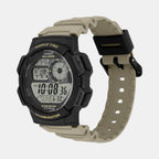 Youth Unisex Quartz Black Dial Digital Resin Watch D392