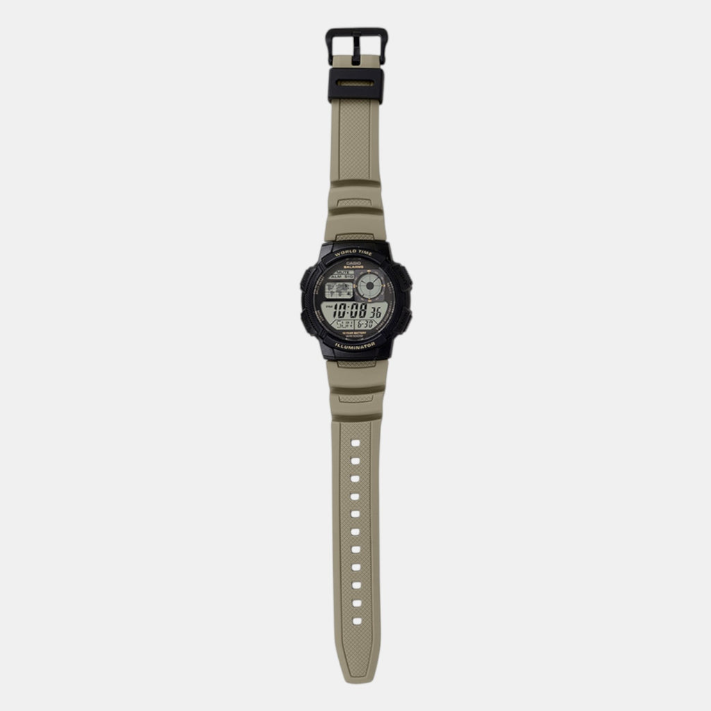 Youth Unisex Quartz Black Dial Digital Resin Watch D392