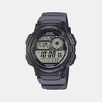 Youth Unisex Quartz Black Dial Digital Resin Watch D393