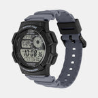 Youth Unisex Quartz Black Dial Digital Resin Watch D393