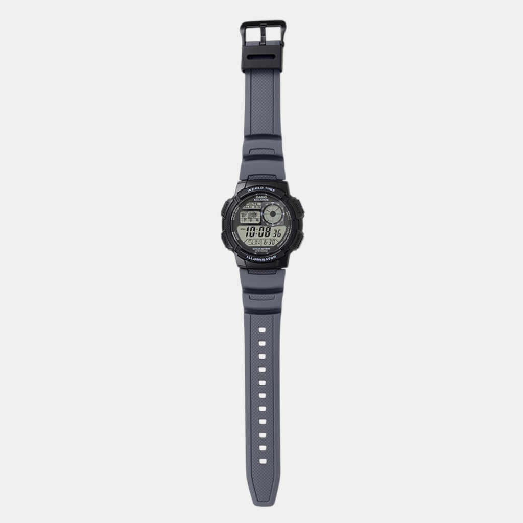 Youth Unisex Quartz Black Dial Digital Resin Watch D393