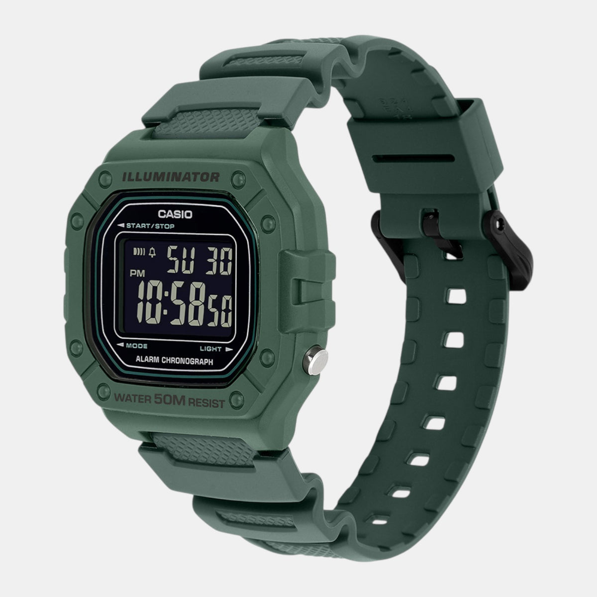 Youth Unisex Quartz Black Dial Digital Resin Watch D394