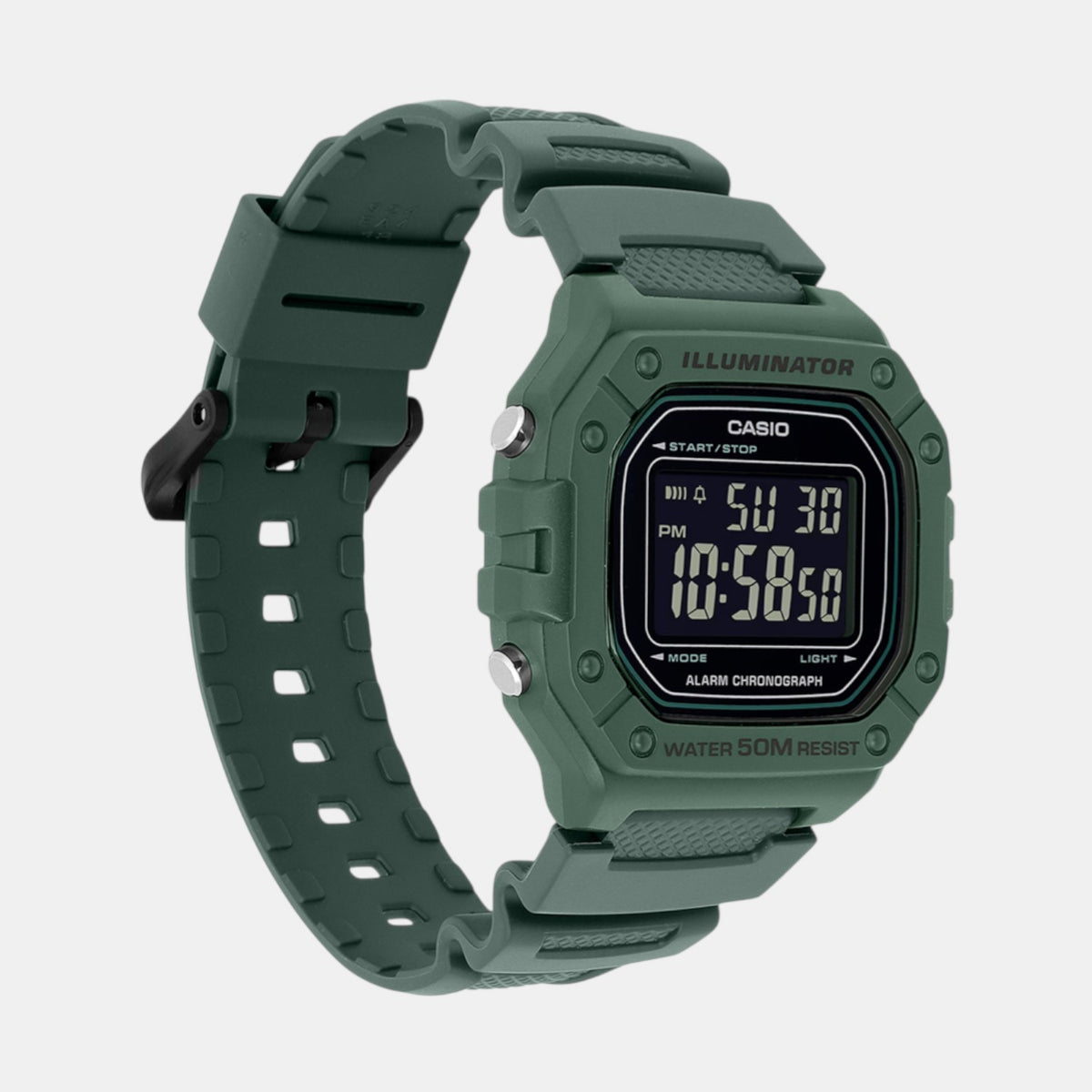 Youth Unisex Quartz Black Dial Digital Resin Watch D394