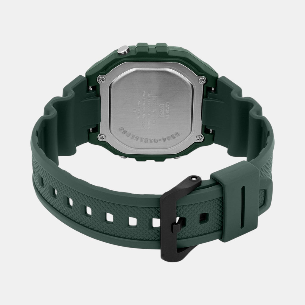 Youth Unisex Quartz Black Dial Digital Resin Watch D394