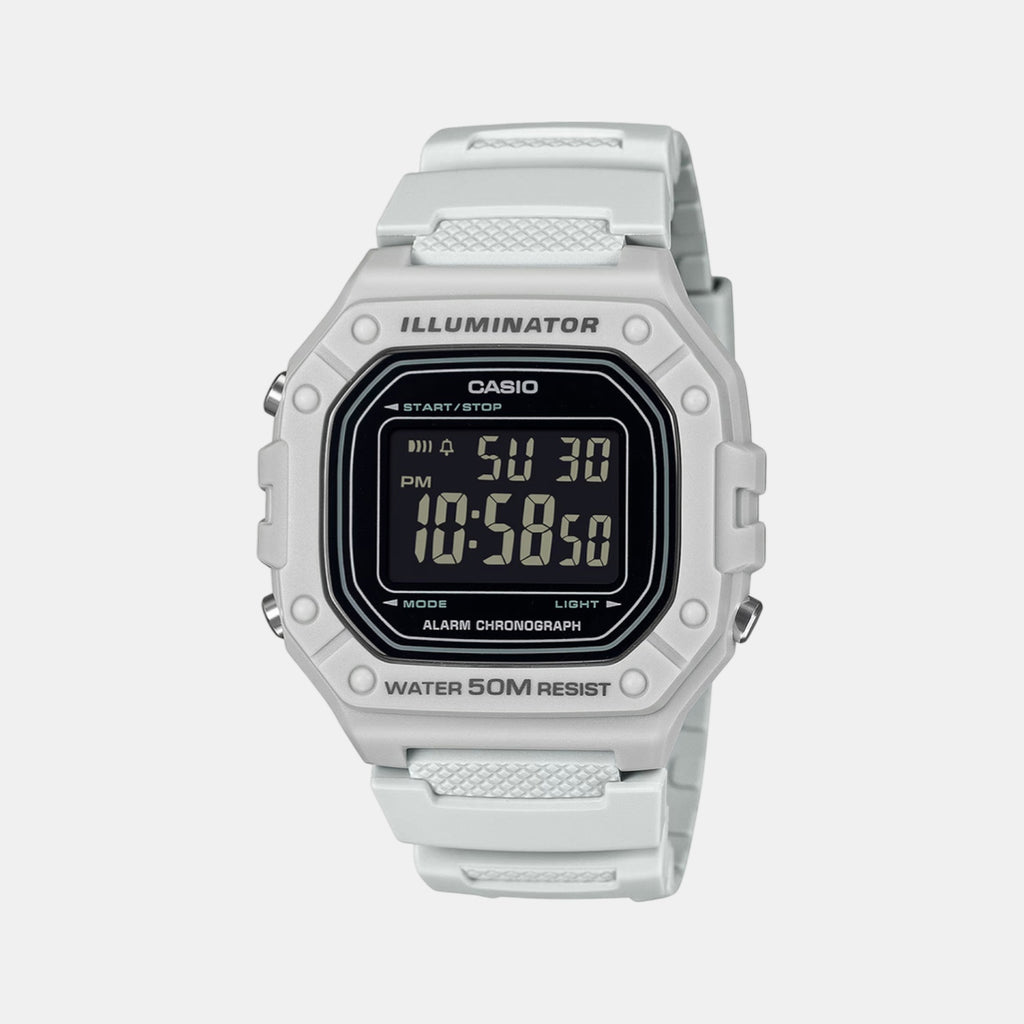 Youth Unisex Quartz Black Dial Digital Resin Watch D395