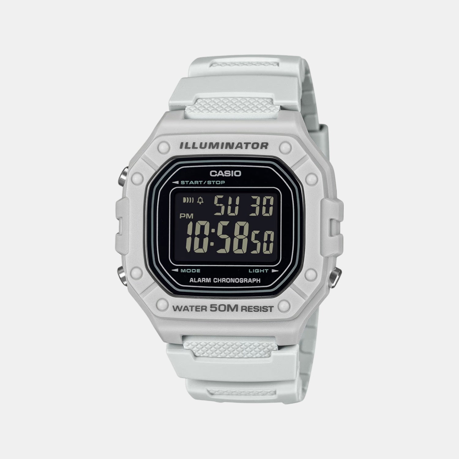 Youth Unisex Quartz Black Dial Digital Resin Watch D395