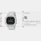 Youth Unisex Quartz Black Dial Digital Resin Watch D395