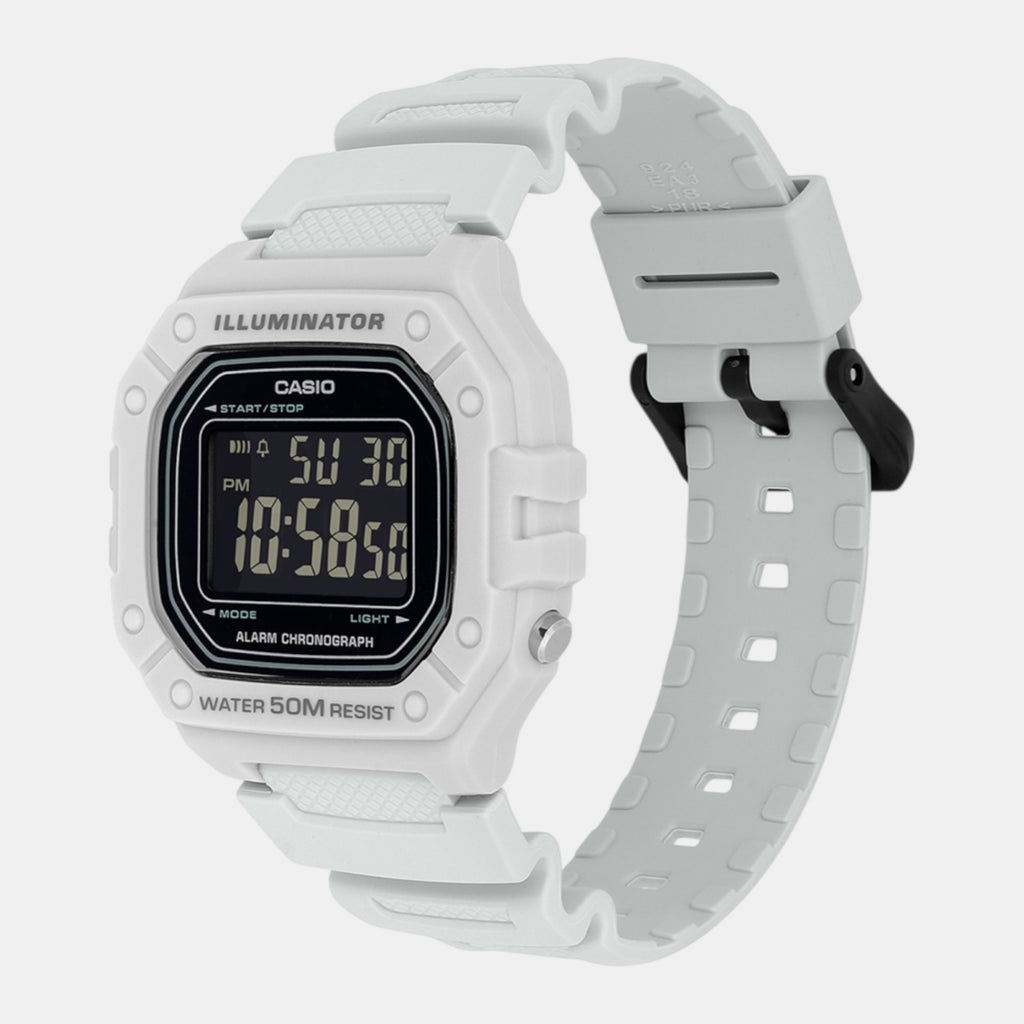 Youth Unisex Quartz Black Dial Digital Resin Watch D395