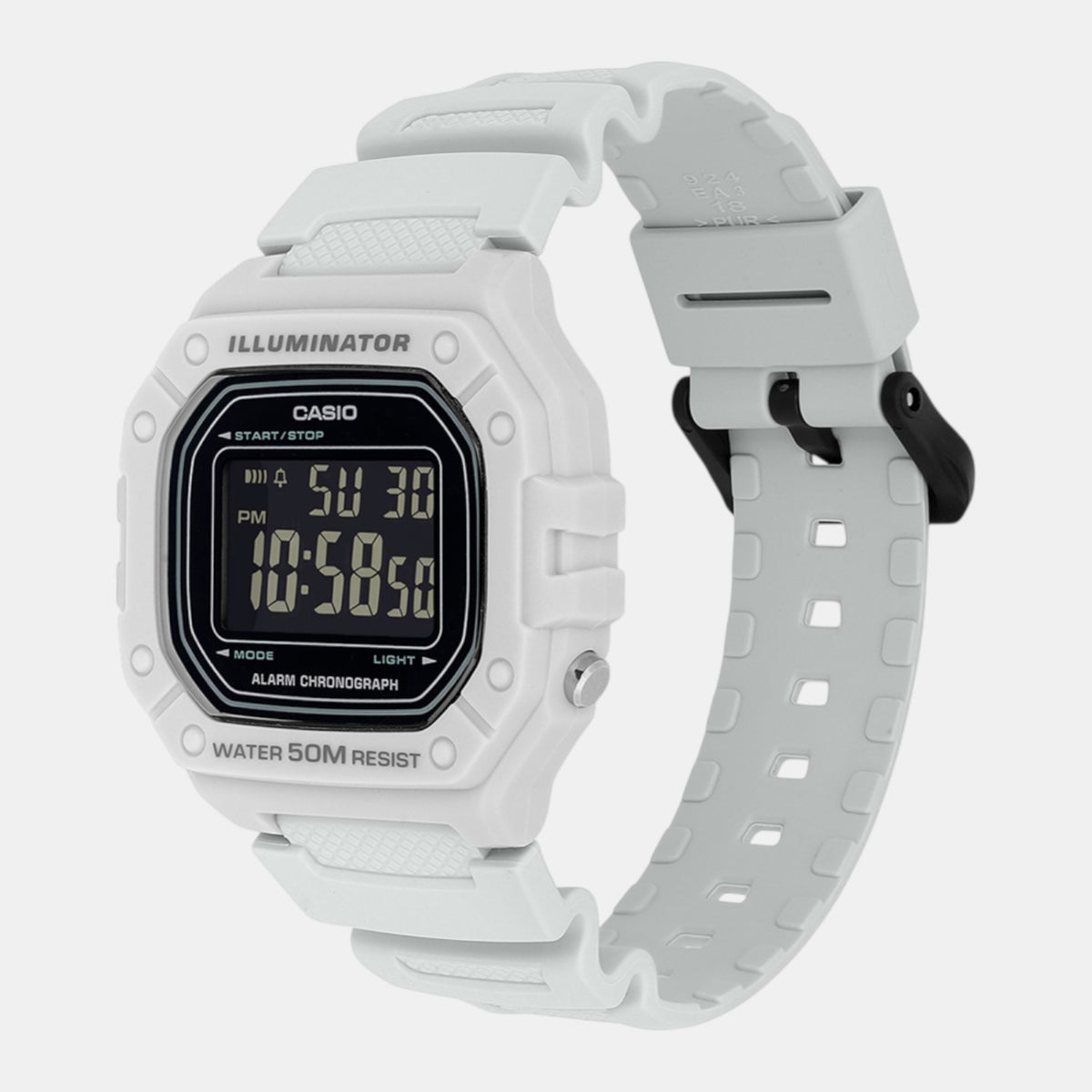 Youth Unisex Quartz Black Dial Digital Resin Watch D395
