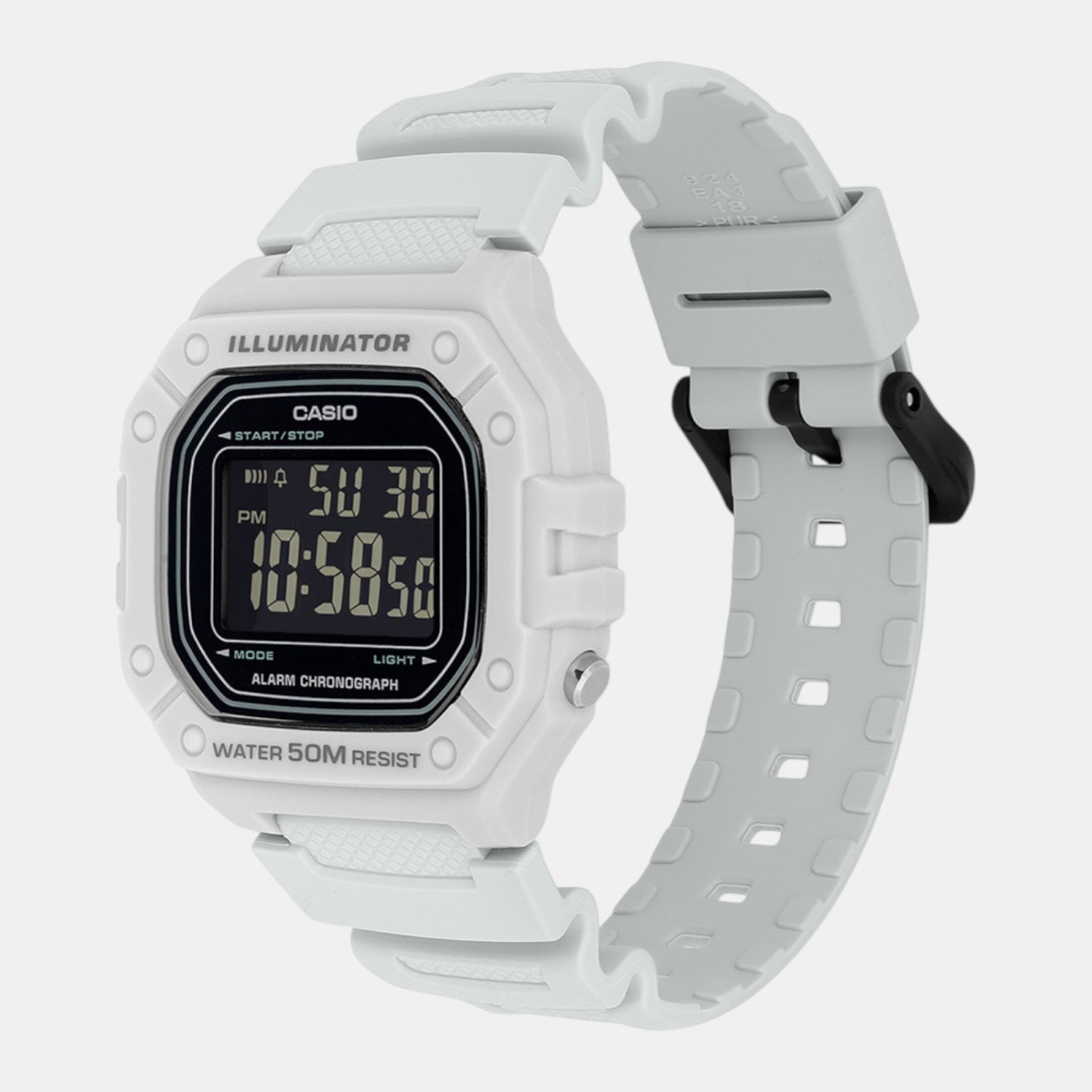 Youth Unisex Quartz Black Dial Digital Resin Watch D395