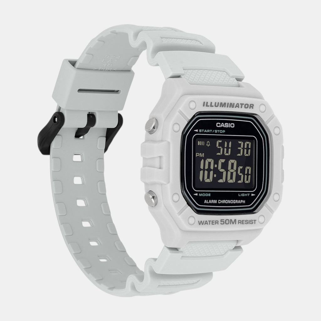 Youth Unisex Quartz Black Dial Digital Resin Watch D395